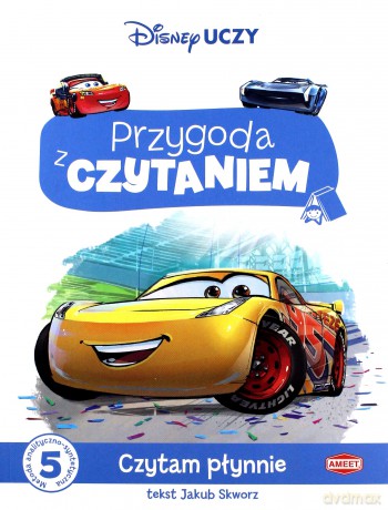 Disney Uczy. Przygoda z Czytaniem 5 Auta 3 [KSIĄŻKA]