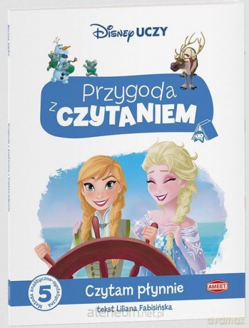Disney Uczy. Przygoda z Czytaniem 5 Kraina Lodu [KSIĄŻKA]