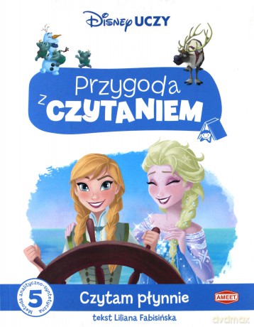 Disney Uczy. Przygoda z Czytaniem 5 Kraina Lodu [KSIĄŻKA]