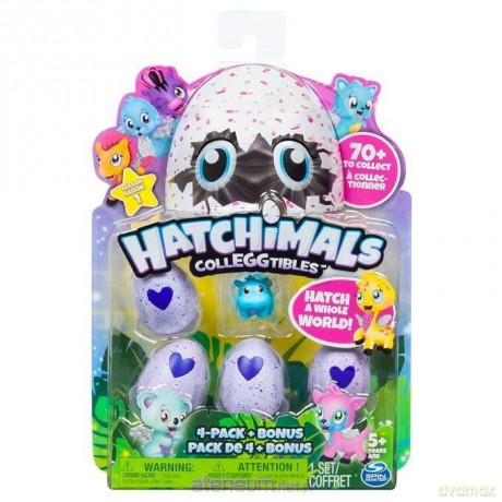 Hatchimals 4-pak z bonusem [FIGURKA]