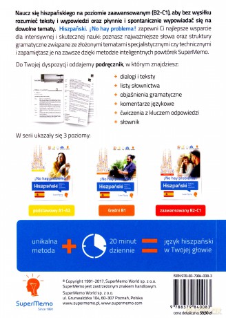 Hiszpański. Mobilny kurs językowy B2-C1 [KSIĄŻKA]