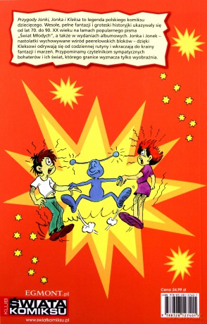 Jonka, Jonek i Kleks. Szalony wynalazca - Paweł Szarlota [KOMIKS]
