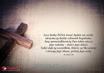 Kartka 17 - Lecz łaska PANA trwać będzie