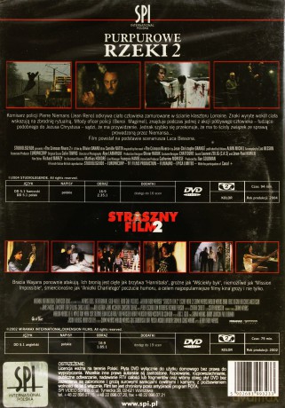 Straszny film 2 / Purpurowe rzeki 2 [DVD]