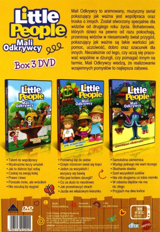 Little People Mali Odkrywcy [3DVD]