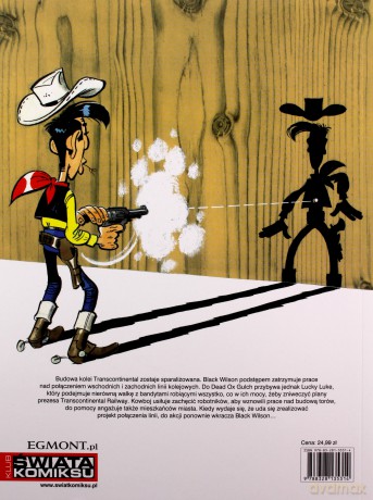 Lucky Luke (Tom 9) Szyny na prerii - Ren Goscinny, Morris [KOMIKS]