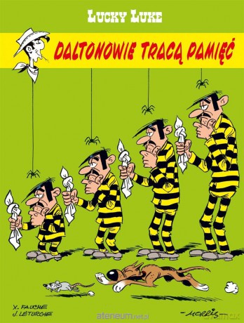 Lucky Luke T.60 Daltonowie tracą pamięć - Xavier Fauche, Jean Lturgie, Morris [KOMIKS]