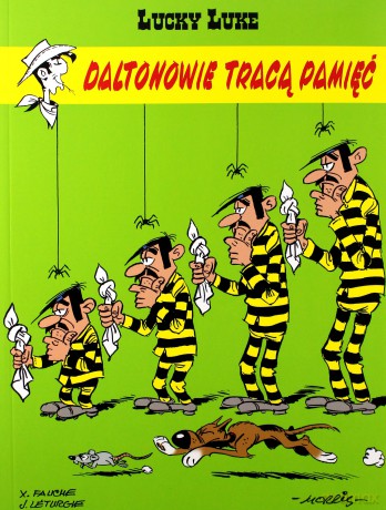 Lucky Luke T.60 Daltonowie tracą pamięć - Xavier Fauche, Jean Lturgie, Morris [KOMIKS]