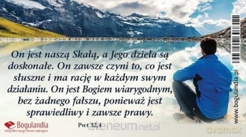 Magnes 22 na lodówkę - On jest naszą Skałą