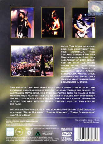 Mortification: Conquer The World (Remastered + Bonus Tracks) (digipack) [DVD]