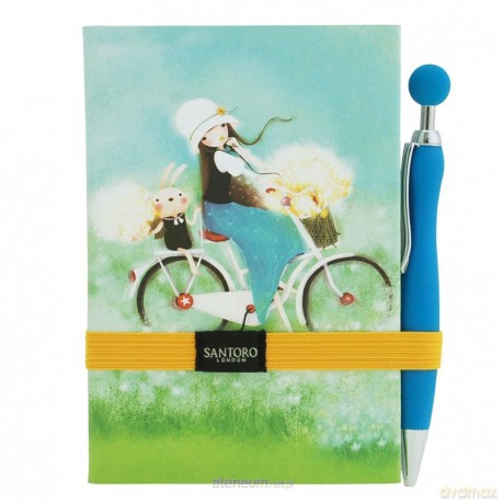 Miękki notes z długopisem - Summertime