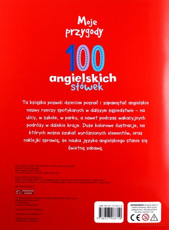 Moje przygody 100 angielskich słówek [KSIĄŻKA]