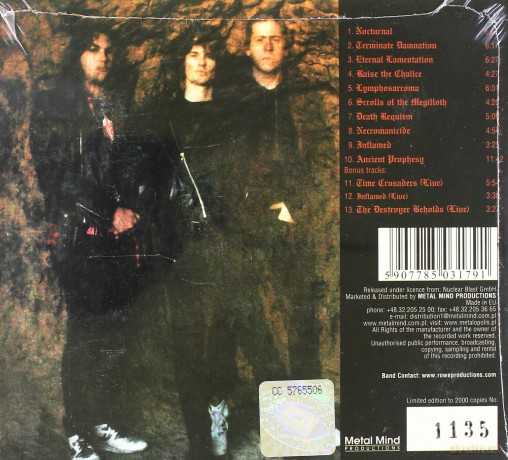 Mortification: Scrolls Of The Megilloth (Remastered + Bonus Tracks) (digipack) [CD]