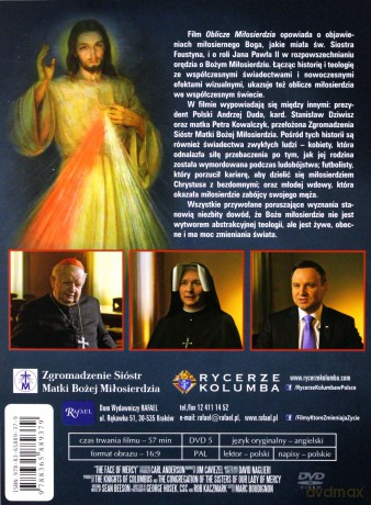 Oblicze Miłosierdzia [DVD]