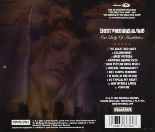 Most Precious Blood: Our Lady Of Annihilation [CD]