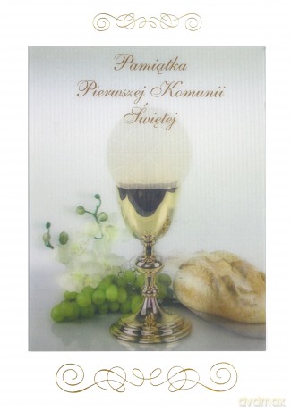 Pamiątka Pierwszej Komunii Świętej (3D) [KSIĄŻKA]