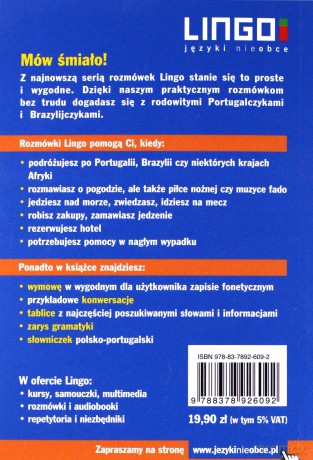 Portugalski. Rozmówki z wymową i słowniczkiem - Alicja Dutkowska [KSIĄŻKA]