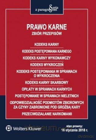 Prawo karne. Zbiór przepisów [KSIĄŻKA]