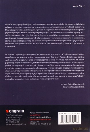 Psychologia transportu. Psychologiczne aspekty [KSIĄŻKA]