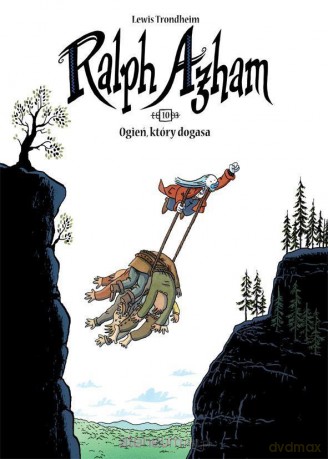 Ralph Azham (Tom 10) Ogień, który dogasa - Lewis Trondheim [KOMIKS]