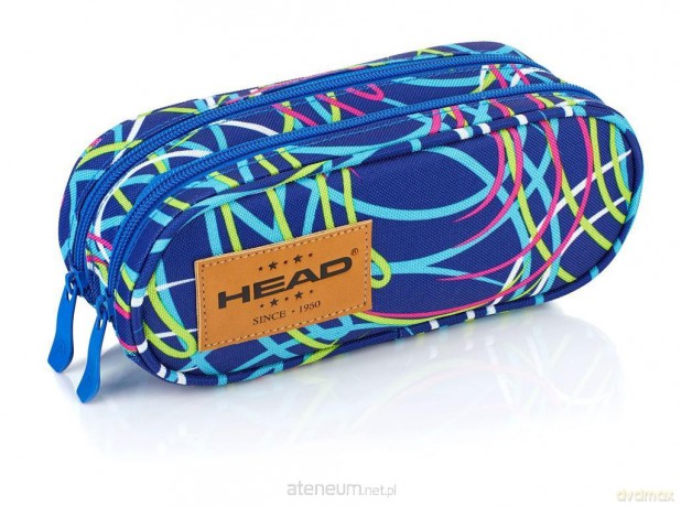 Saszetka piórnik na dwa zamki XL HD-104 Head 2