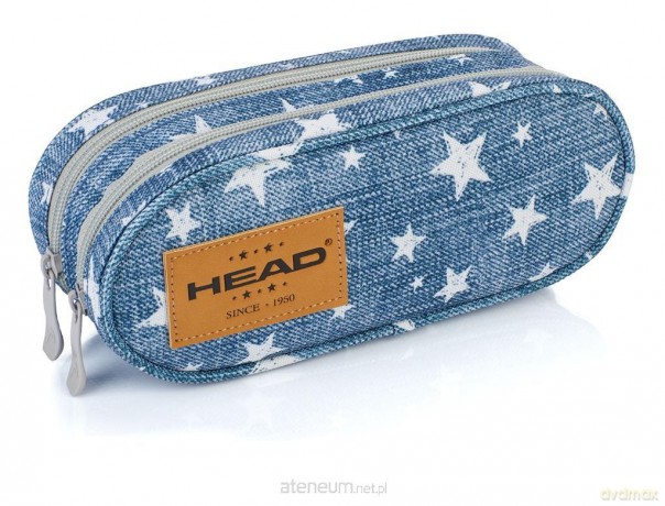 Saszetka piórnik na dwa zamki XL HD-110 Head 2