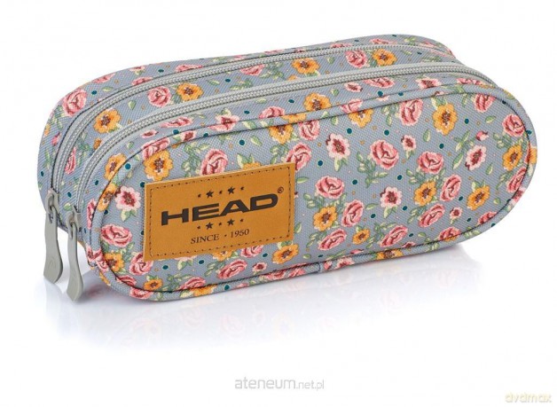 Saszetka piórnik na dwa zamki XL HD-118 Head 2