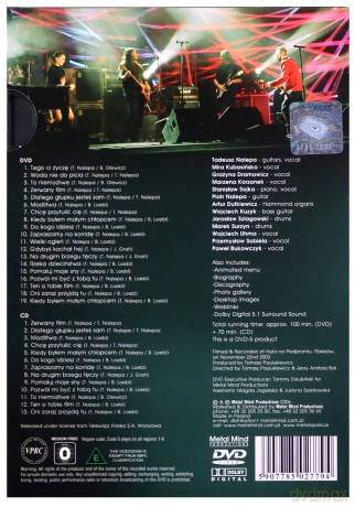 Tadeusz Nalepa: 60-Te Urodziny Limited Edition (digipack) [CD]+[DVD]