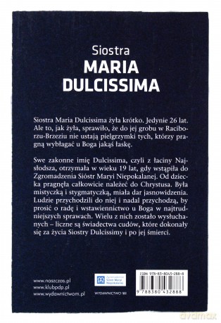 Siostra Maria Dulcissima [KSIĄŻKA]