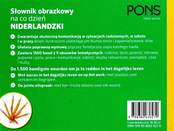 Słownik obrazkowy na co dzień. Niderlandzki [KSIĄŻKA]