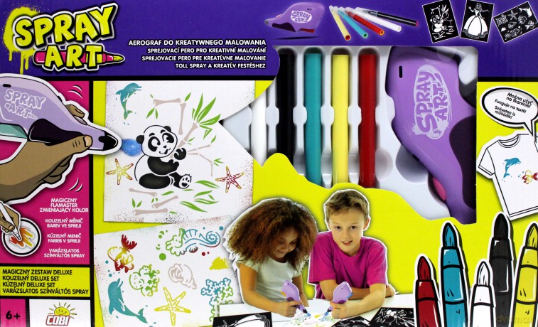 Spray Art Magiczny Zestaw Deluxe