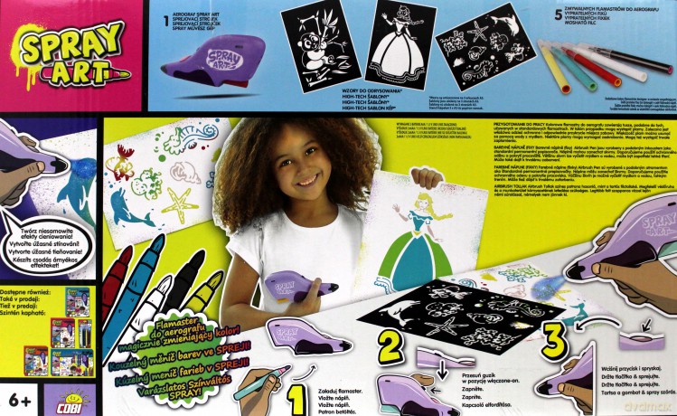 Spray Art Magiczny Zestaw Deluxe