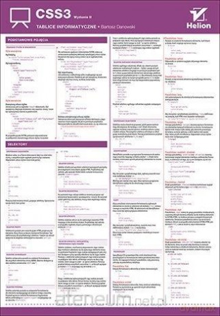 Tablice informatyczne. CSS3 - Bartosz Danowski