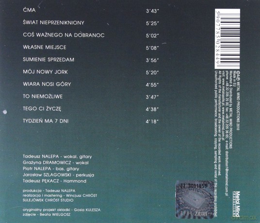 Tadeusz Nalepa: Sumienie (Remastered) [CD]