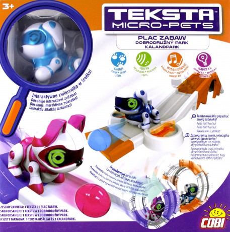 Teksta Mikro Plac Zabaw dla Kotka lub Pieska