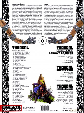 Thorgal Młodzieńcze Lata (Tom 6) Lodowy drakkar - Yann le Pennetier [KOMIKS]