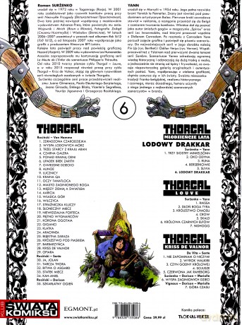 Thorgal Młodzieńcze Lata (Tom 6) Lodowy drakkar - Yann le Pennetier [KOMIKS]