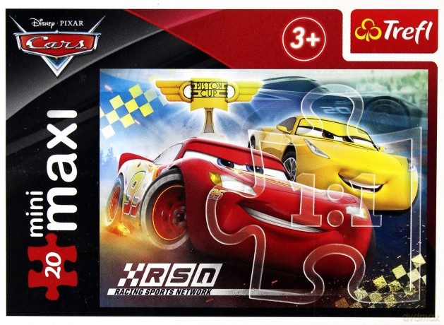 TREFL 20 el. miniMaxi - Nowi zwycięzcy Cars 3.4 [PUZZLE]