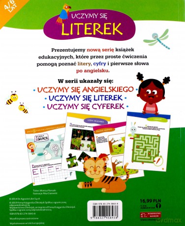 Uczymy się literek [KSIĄŻKA]