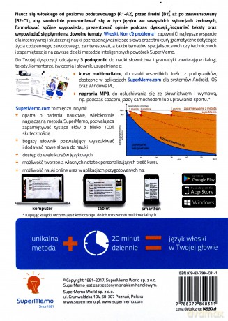 Włoski. Mobilny kurs językowy A1-C1 - Sławomir Braun [KSIĄŻKA]