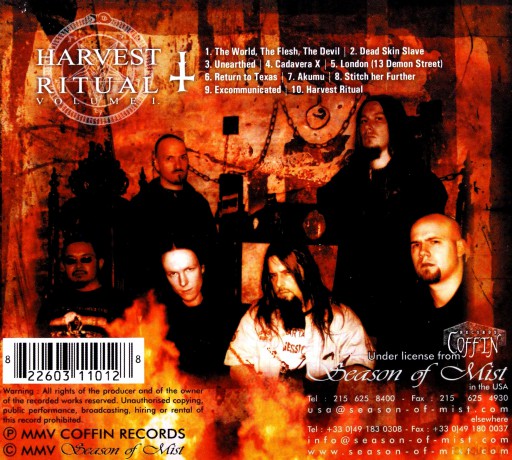 Necrophagia: Harvest Ritual Vol 1 (digipack) [CD]