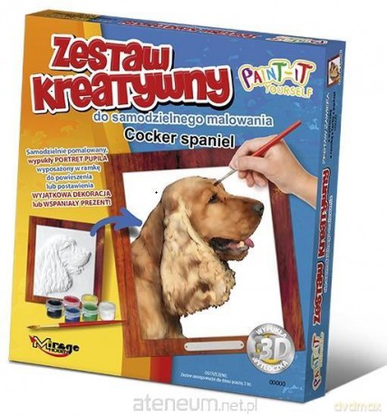 Zestaw Kreatywny do malowania - Cocker spaniel