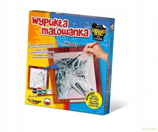 Zestaw Kreatywny do malowania - Husky