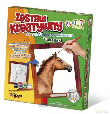 Zestaw Kreatywny do malowania - Koń Trakeński