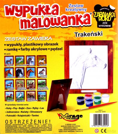Zestaw Kreatywny do malowania - Koń Trakeński