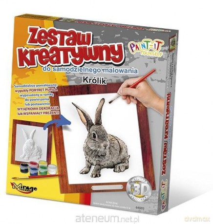 Zestaw Kreatywny do malowania - Królik