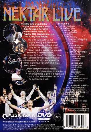 Nektar: Live [DVD]