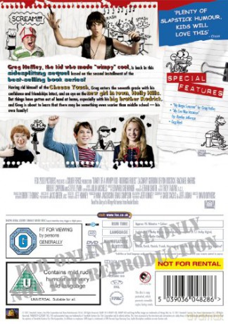 Diary of a Wimpy Kid 2: Rodrick Rules [DVD]
