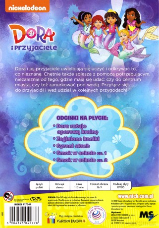 Dora i Przyjaciele. Syreni skarb [DVD]