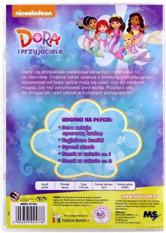 Dora i Przyjaciele. Syreni skarb [DVD]